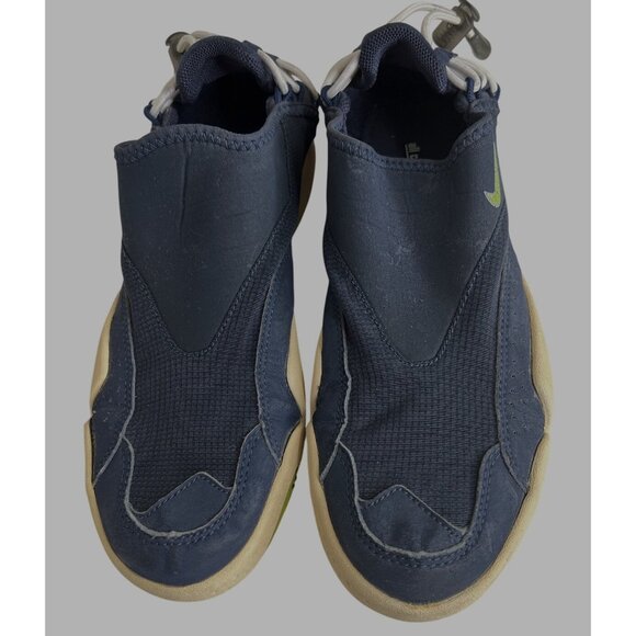 Nike ACG Navy Slip-On Shoes W/ White Elastic Laces Size 7 Durable & Stylish - Picture 3 of 6